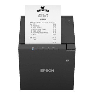 Epson TM-m30III, USB, USB-C, Ethernet, 8 Punkte/mm (203dpi), Cutter, weiß