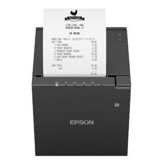 Epson TM-m30III, USB, USB-C, Ethernet, 8 Punkte/mm (203dpi), Cutter, schwarz