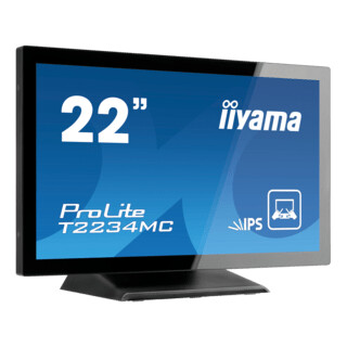 iiyama ProLite T22XX, 54,6cm (21,5), Projected Capacitive, Full HD, USB, RS232, Ethernet, eMMC, Android, schwarz