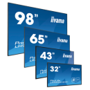iiyama ProLite LFDs, 138,6cm (54,6), 4K, USB, WLAN, Kit,...