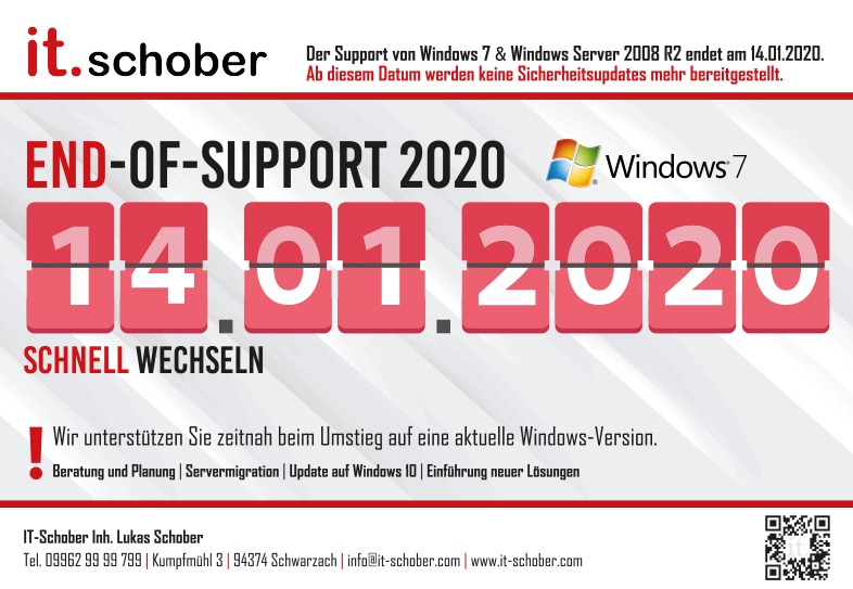 Windows 10 Update und Servermigration Windows Server 2019 Niederbayern Deggendorf Straubing IT-Schober